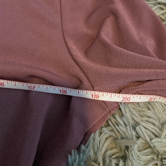 New Mauve Jumpsuit Romper 1X - Picture 5 of 7